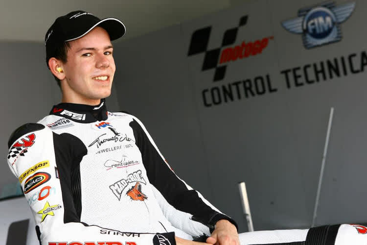 Kevin Hanus hat bereits 14 GP-Starts absolviert