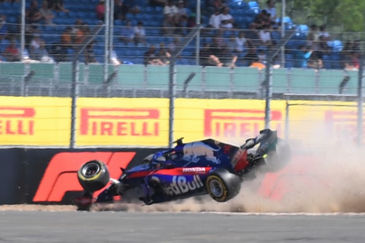 Brendon Hartley in Silverstone