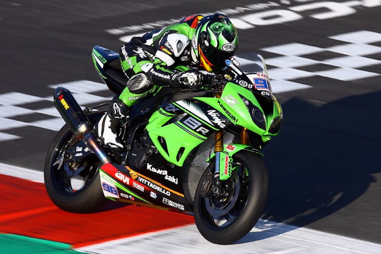 Héctor Barberá erreichte bisher zwei 10. Plätze in der Supersport-WM