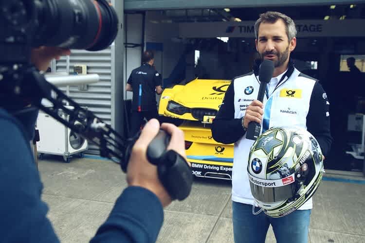 Timo Glock mit dem Sonder-Helm