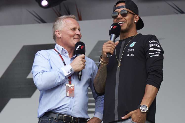 Johnny Herbert und Lewis Hamilton