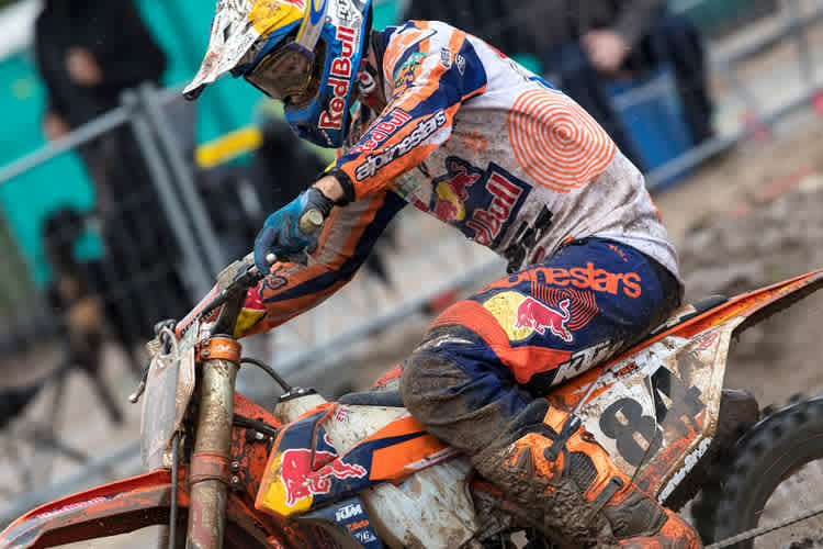 Jeffrey Herlings trat in Lommel mit einem größeren Tank an