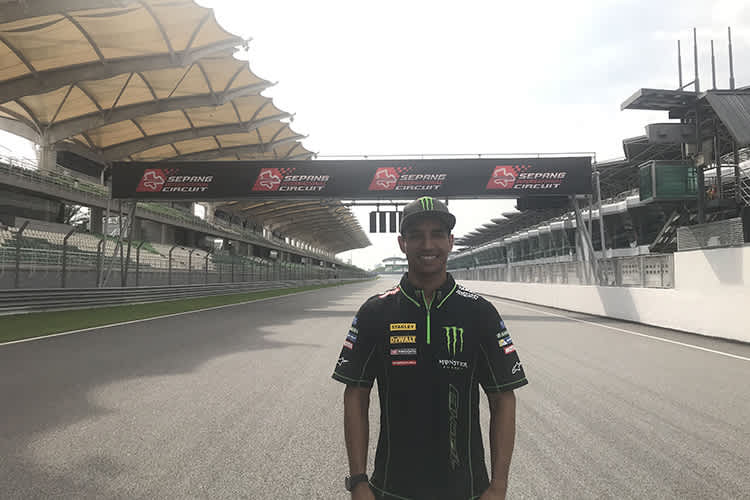 Yonny Hernandez in Sepang