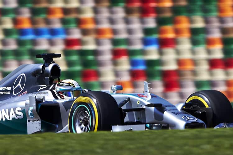 Trotz Mercedes-Überlegenheit: Leere Ränge am Hockenheimring