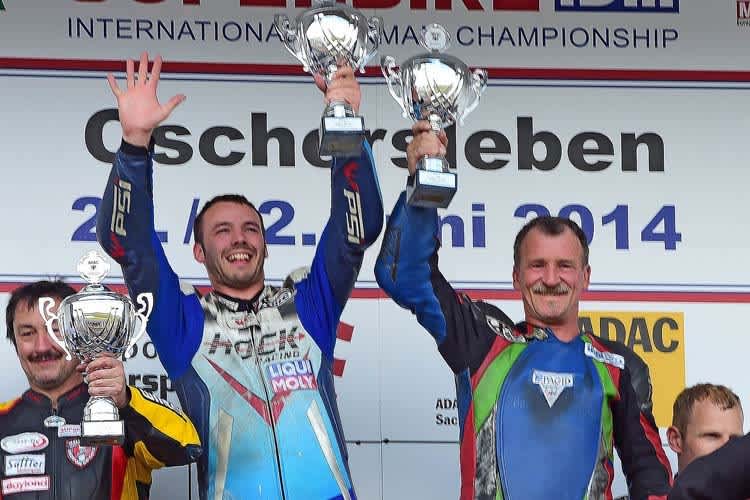 Enrico Becker (li.) und Kurt Hock im Juni 2014