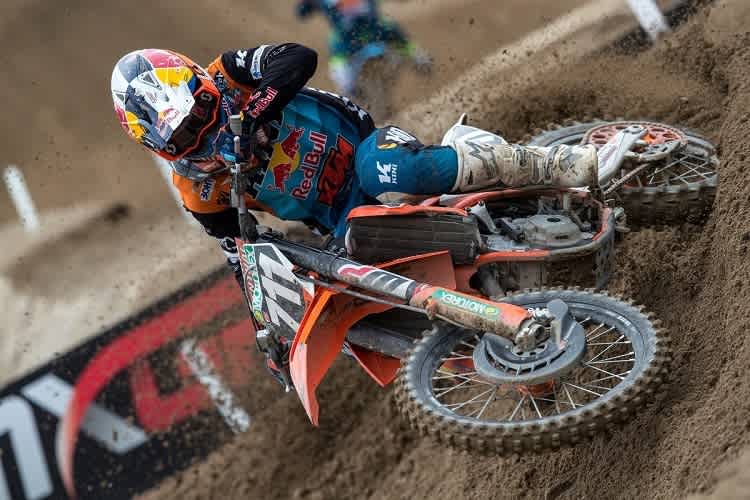 René Hofer war in Mantua erstmals in der MX2-WM dabei