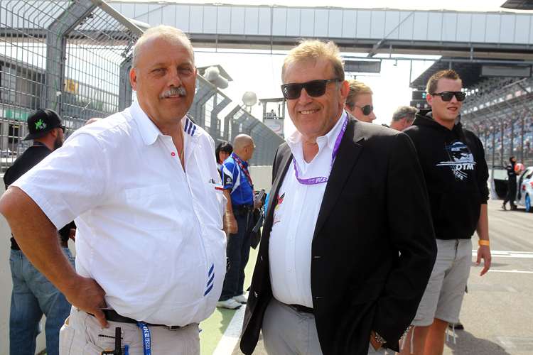 Josef Hofmann (li.) und Josef Meier legen sich für die IDM ins Zeug