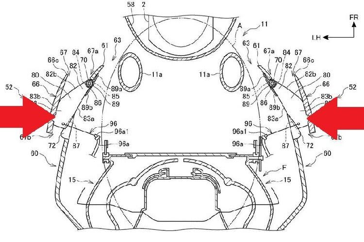 Die beweglichen Wings sind gut erkennbar