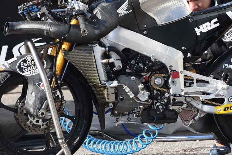 Die Moto3-Honda 2015