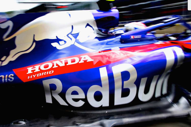 Honda konnte ein Jahr lang mit Toro Rosso üben