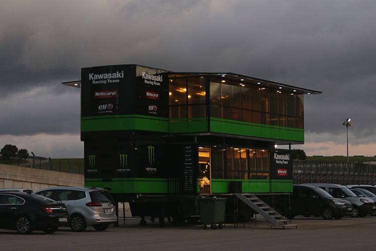 Die Mercedes-Hospitality im DTM-Fahrerlager
