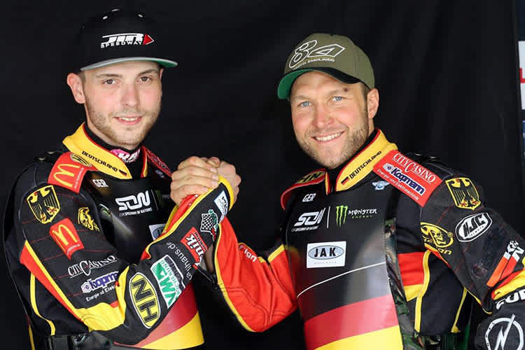 Kai Huckenbeck und Martin Smolinski wollen für Deutschland fahren