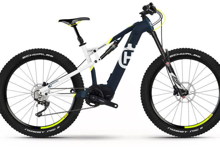 Das 2018-Modell des Husqvarna E-MTB Fully