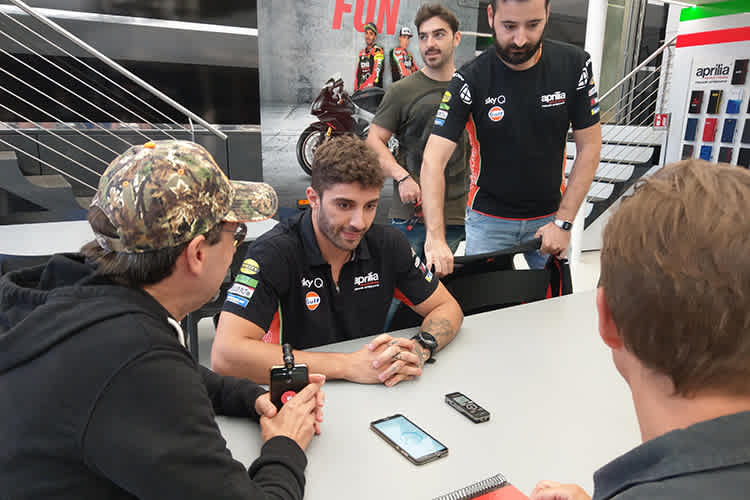 Andrea Iannone darf sich freuen – er hat seinen Bentley zurückbekommen