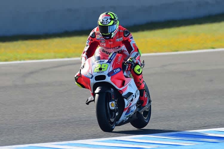 Andrea Iannone war 2015 auf der Ducati GP15 sehr erfolgreich