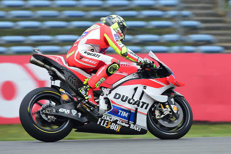 Iannone auf der Ducati Desmosedici in Assen
