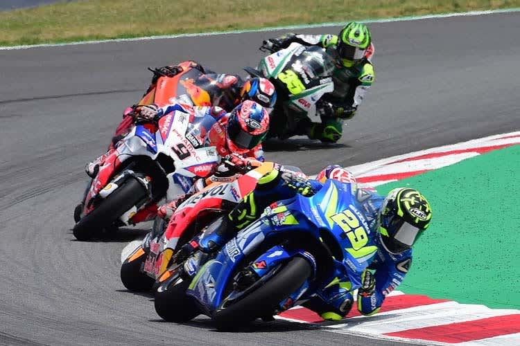 Andrea Iannone auf der Suzuki GSX-RR