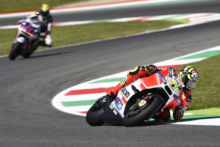 Andrea Iannone um Mugello-Training