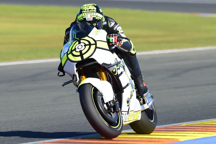 Andrea Iannone in Valencia erstmals auf der Suzuki