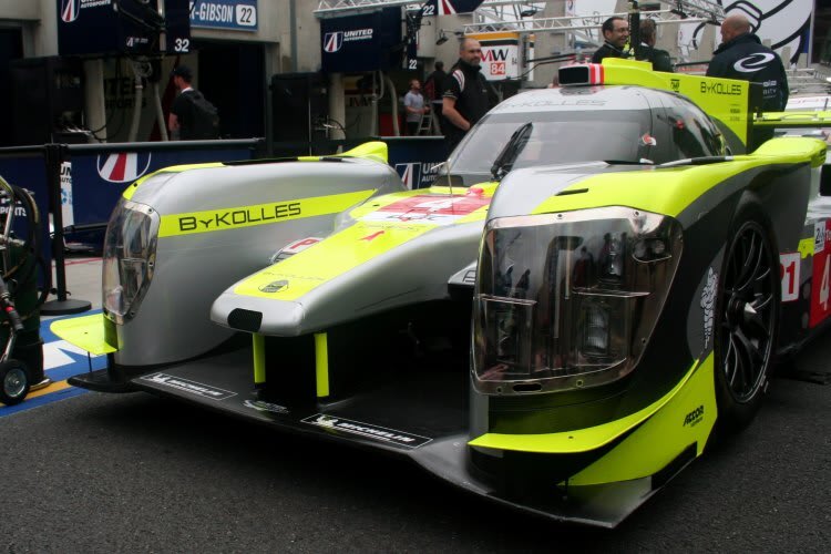 Platz zwei der Reserveliste der 24h Le Mans für den ENSO CLM P1/01 vom ByKolles Racing Team