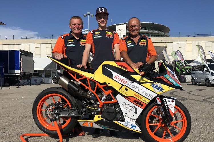 Jan-Ole Jähnig wird auch 2020 mit Freudenberg KTM in der SSP-WM 300 bestreiten