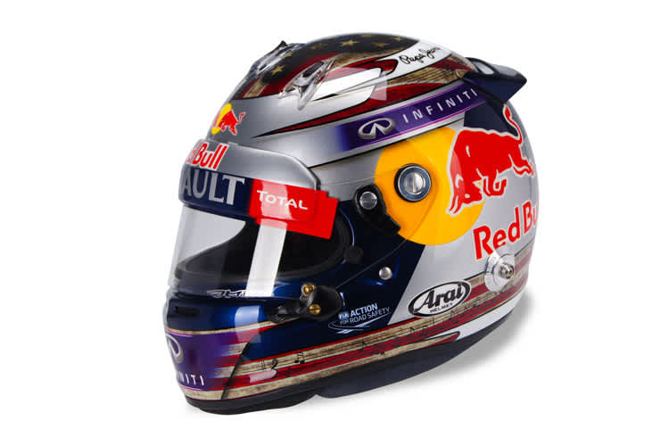 So rückt Sebastian Vettel zum GP-Training in Texas aus