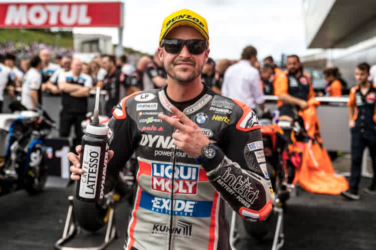 Tom Lüthi stand in Motegi wieder auf dem Podest