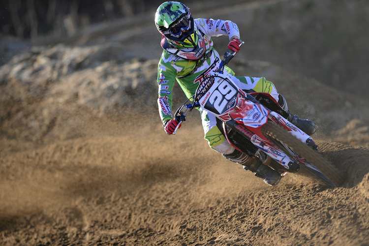 henry Jacobi fühlt sich mit der Honda bereits sehr vertraut