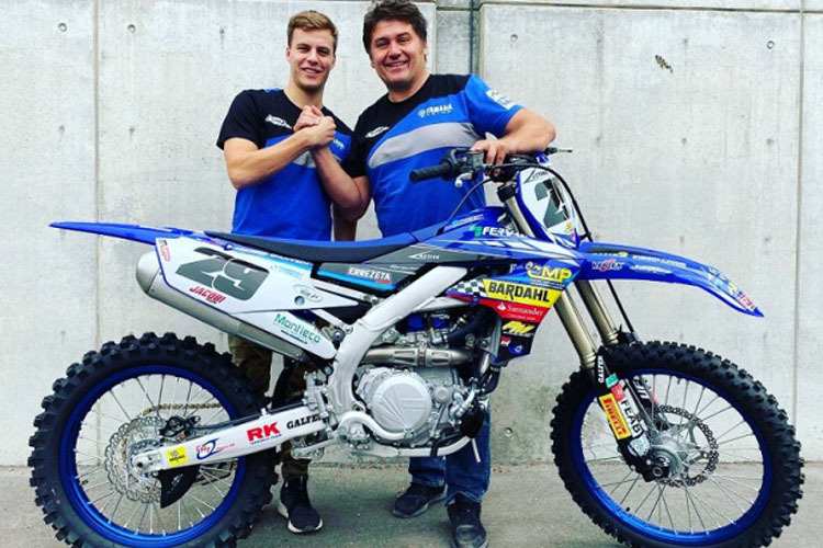 Die MXGP-Yamaha von Henry Jacobi