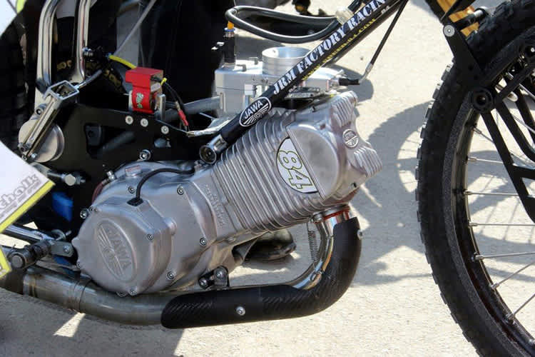 Im Speedway kaum noch zu sehen: Motoren von Jawa