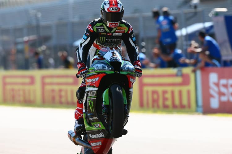 Jonathan Rea in Misano