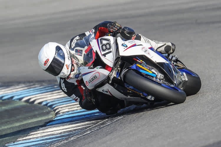 Gareth Jones testete bereits in Hockenheim und wird auch beim Finale antreten