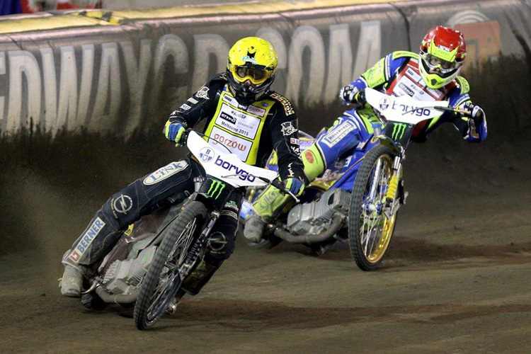 Andreas Jonsson vor Vizeweltmeister Krzysztof Kasprzak