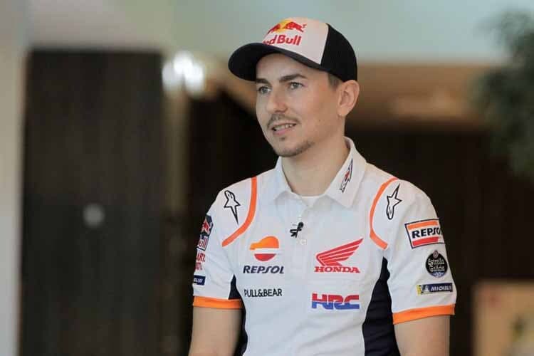 Jorge Lorenzo im neuen Repsol-Team-Design