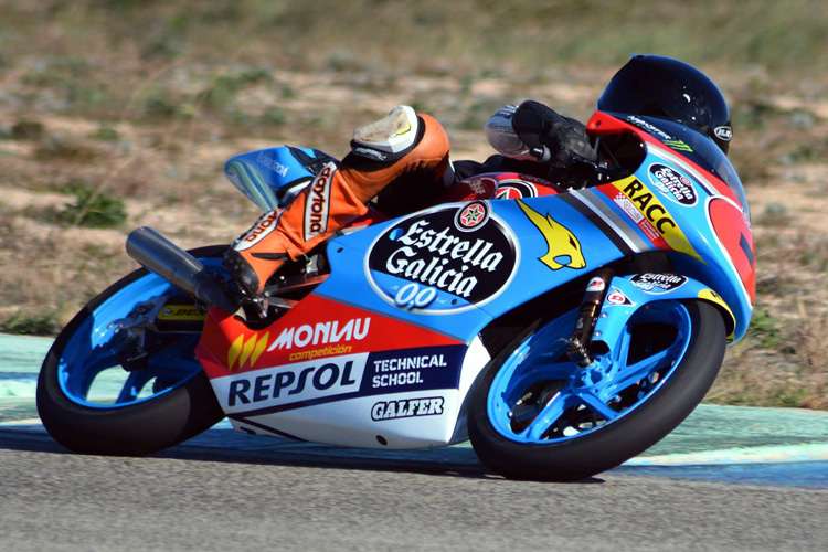 Joshua Bauer: Die ersten Kilometer mit dem Moto3-Bike