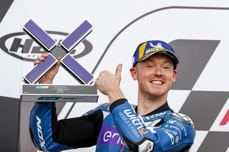 Bradley Smith feierte einen zweiten Platz