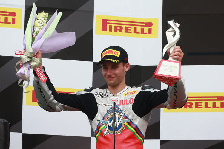 «Das Motorrad hat Potenzial», ist Jules Cluzel überzeugt