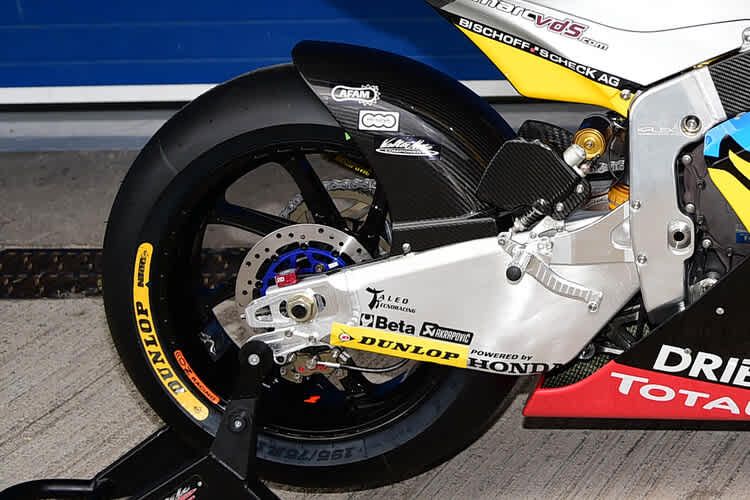 Die 2015-Schwinge von Kalex bei Marc VDS