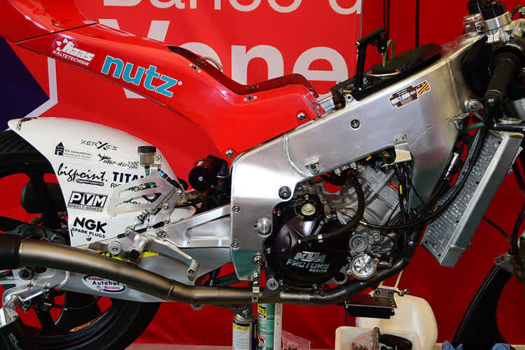 Die Kalex-KTM aus der Moto3-WM 2014: In dieser Klasse treten vier Marken (Honda, KTM, Husqvarna und Mahindra) an