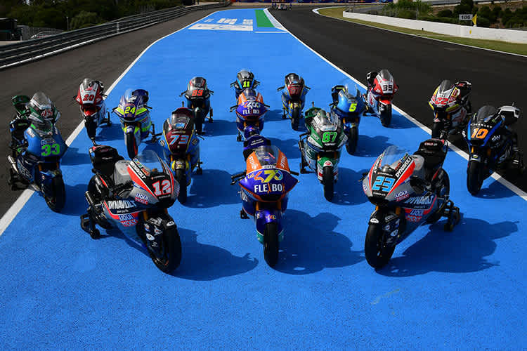 Beim Jerez-GP 2019 zeigte sich die Übermacht von Kalex in der Moto2