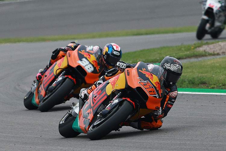 Mika Kallio und Bradley Smith