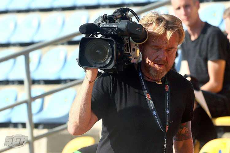 Vom TV-Standard des Speedway-GP ist der Langbahn-Sport weit entfernt