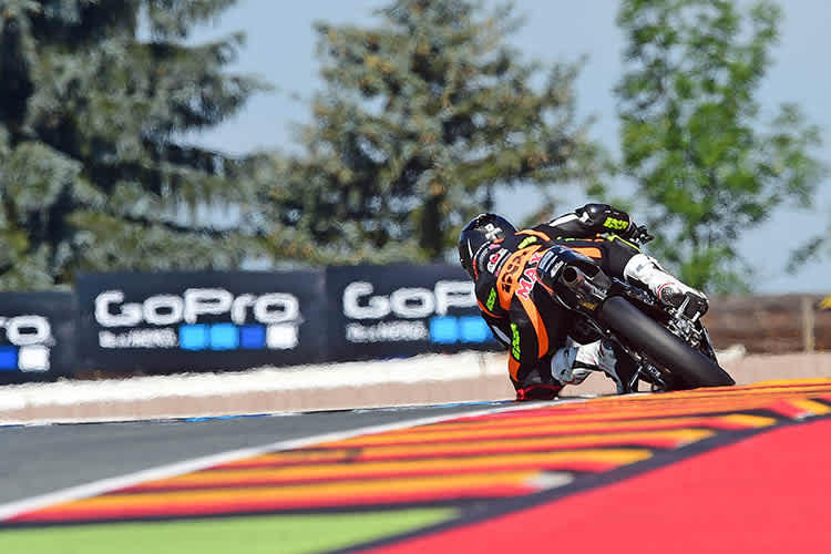 Max Kappler wohnt nur einen Kilometer vom Sachsenring entfernt