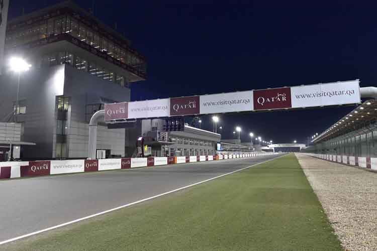 Am ersten Abend blieb es in Losail trocken