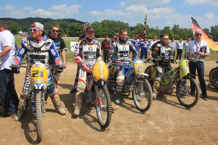 Stephan Katt, Michael Härtel, Jörg Tebbe und Martin Smolinski (v.l.) eroberten schon einige Medaillen