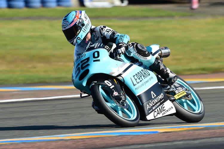 In Le Mans waren Danny Kent & Co. bereits mit den neuen Dunlop-Reifen unterwegs