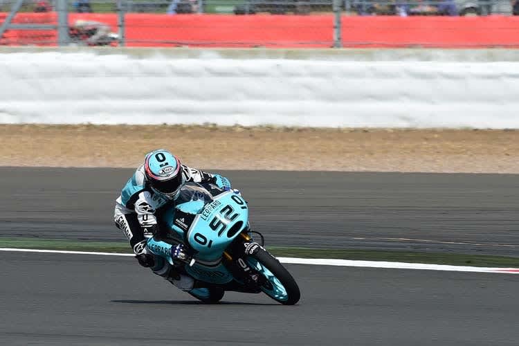 Danny Kent auf der Honda des Leopard-Teams der Kiefer-Brüder