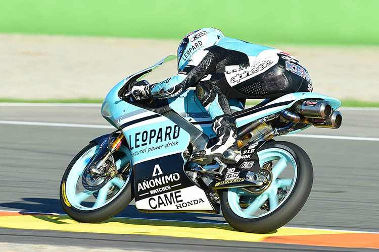 Danny Kent auf der Honda des Leopard-Teams