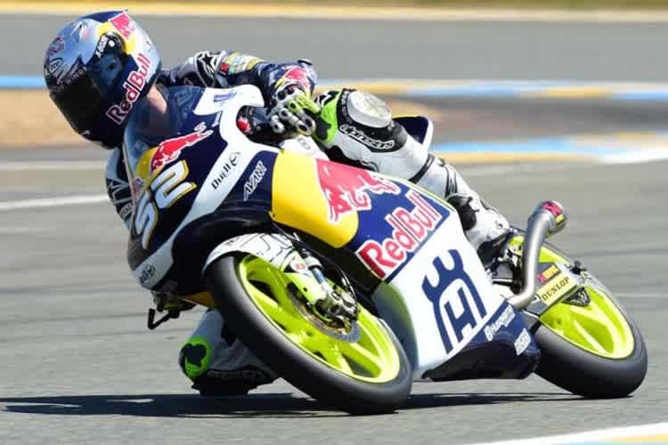 Danny Kent auf der Werks-Husqvarna in Le Mans