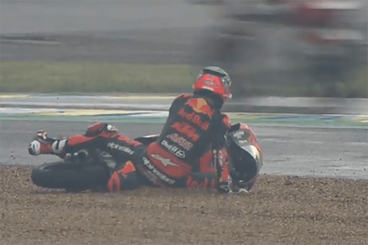 Danny Kent stürzte im FP2